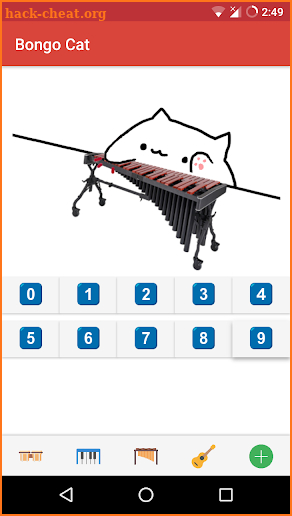 Bongo Cat - Musical Instruments screenshot