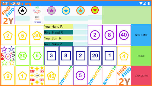 Bonus Card Game - FIND2Y screenshot