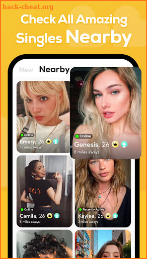 BOO Dating - Talk to strangers & Meet new people screenshot