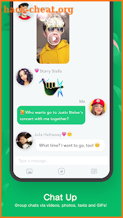 BOO! - Group Text & Video Chat screenshot