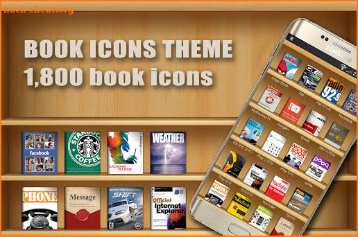 Book Icon Go launcher theme screenshot