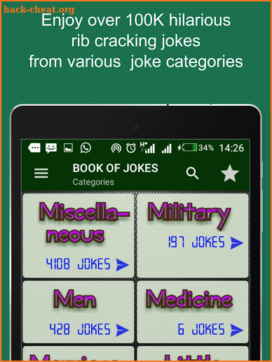 Book Of Jokes screenshot