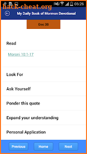 Book of Mormon Devotional screenshot
