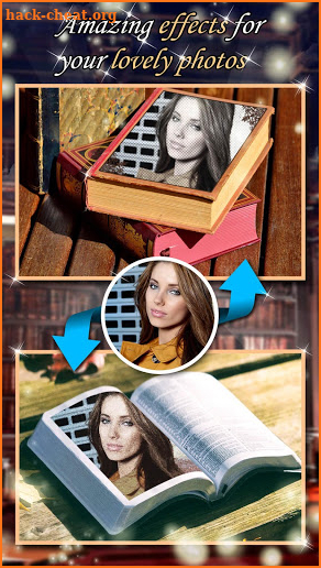 Book Photo Frame 📖 Vintage Photo Effects screenshot