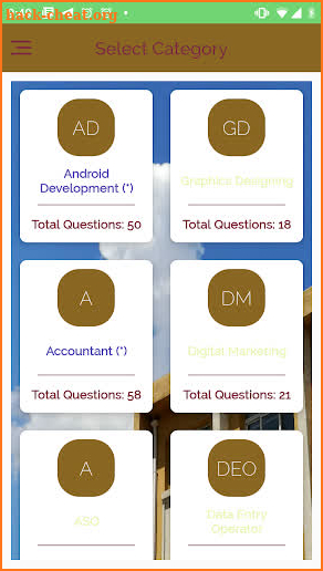 Book Quiz Design screenshot