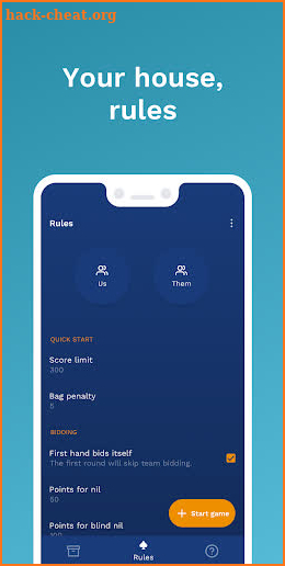 Bookbag: The Spades Scorekeeper screenshot