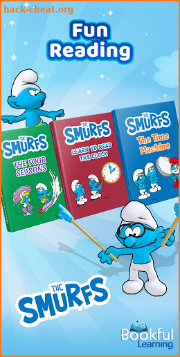 Bookful Learning: Smurfs Time screenshot