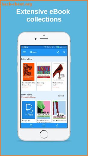 Bookie: Download and Enjoy Free Books. Bookie screenshot