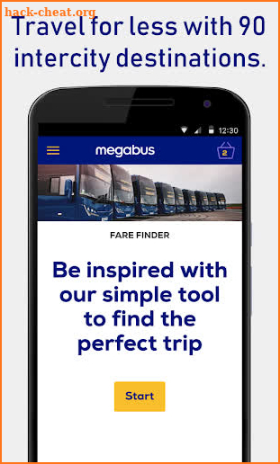 Booking for Mega Bus & Coaches screenshot