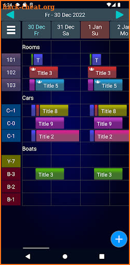 Booking Manager 2 Lt. screenshot