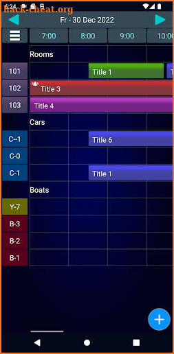 Booking Manager 2 Lt. screenshot