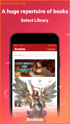 Bookista screenshot