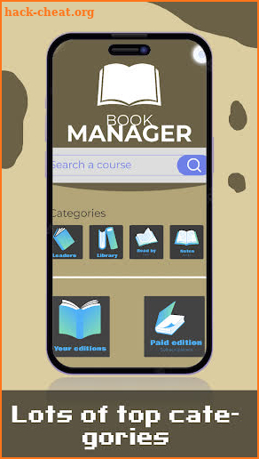 BookManager screenshot