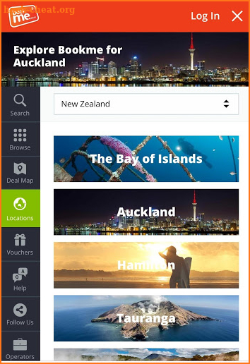 BOOKME NZ Discounts & Deals on tourist attractions screenshot