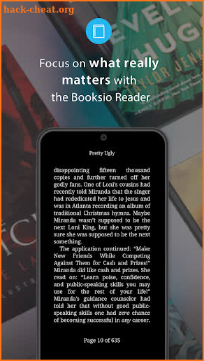 Booksio Reader screenshot