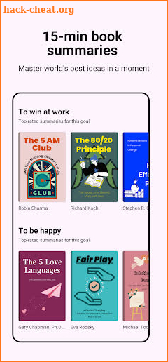BookSnap: 15Min Book Summaries screenshot
