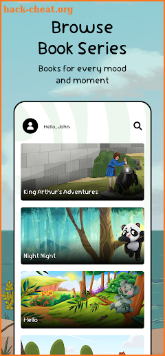 Booktime screenshot