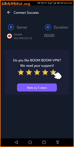 BOOM BOOM VPN screenshot