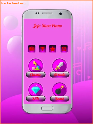 Boomerang Jojo Siwa Piano Tiles screenshot