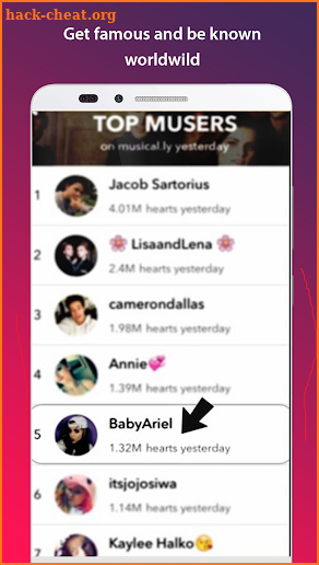 Boost fans for tik musically tok likes & follower screenshot