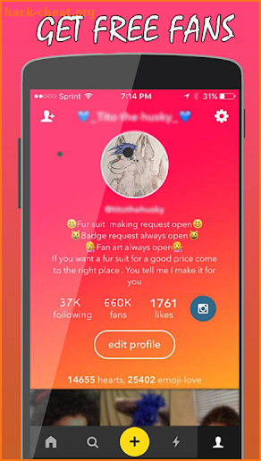 Boost Fans For Tik-Tok Musically Likes & Followers screenshot