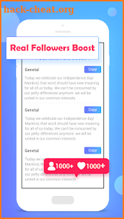 Boost My Followers Fast screenshot