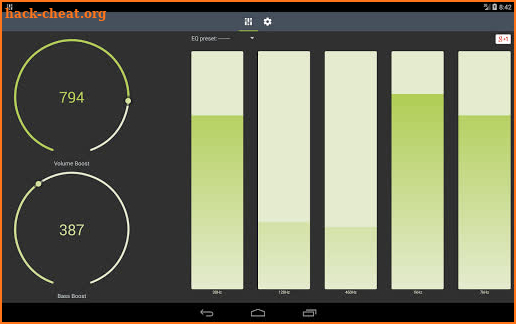 Boosted. Equalizer Pro screenshot