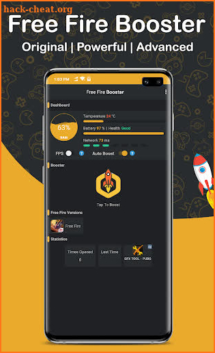 Booster for Free Fire - Game Booster & LAG FIX screenshot