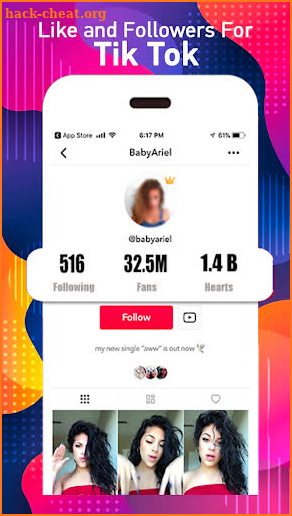 Booster for TikTok - Fame & Followers & Likes screenshot