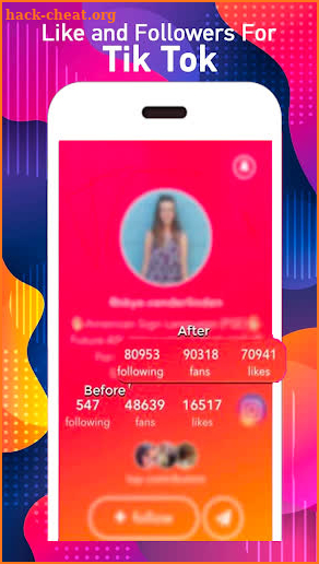 Booster for TikTok - Fame & Followers & Likes screenshot