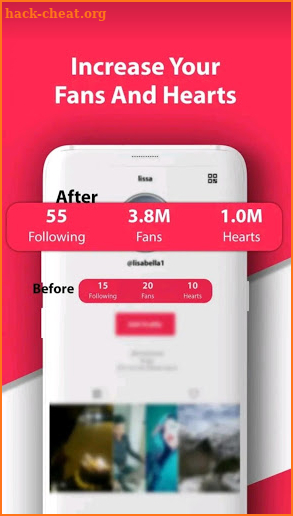 BoostTikTok Followers & Likes For tik tok Free screenshot