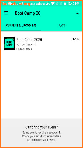 Boot Camp 2020 screenshot