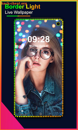 Border Light Live Wallpaper & EDGE Border Lighting screenshot