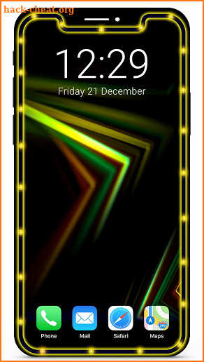 Border Light Live Wallpaper - LED Color Edge screenshot