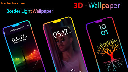 Border Light Wallpaper - Live Color Wallpaper Free screenshot