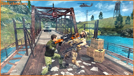 Border War Army Sniper 3D screenshot