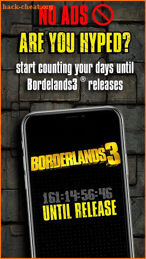 Borderlands3 Countdown AdFree screenshot