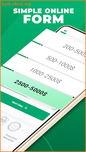 Borrow money: Cash advance app screenshot