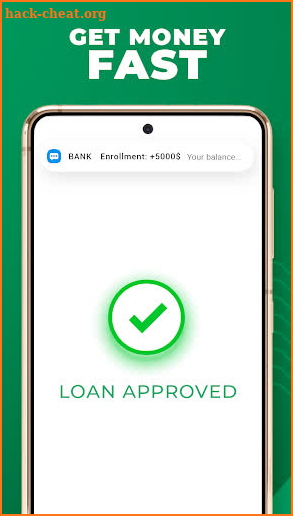 Borrow money: Cash advance app screenshot