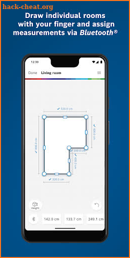 Bosch MeasureOn screenshot