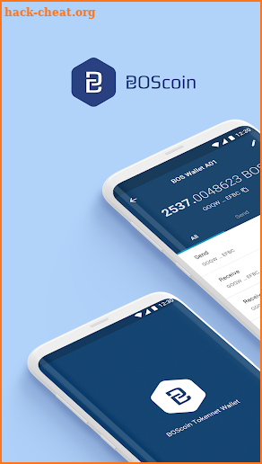 BOScoin Tokennet Wallet screenshot