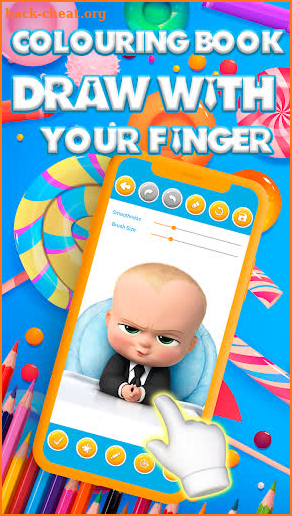 Boss Baby 2: Colouring Book screenshot