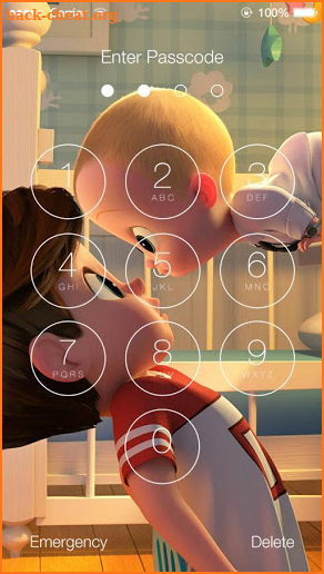 Boss Baby Lock Screen HD Wallpaper screenshot