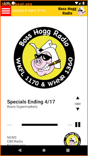 Boss Hogg Radio screenshot