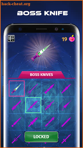 Boss Knife Hit - Knife Throwing Game (Knife Dash) screenshot