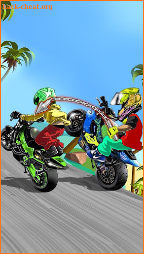 Boss Of Bike Racing - Race Motorcycle Bumper.io screenshot