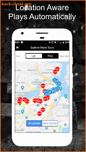 Boston Ghosts Self-Guided Tour screenshot