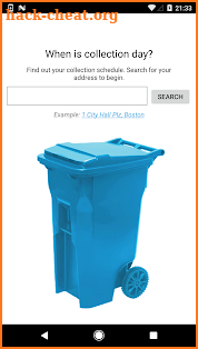 Boston Trash Schedule & Alerts screenshot