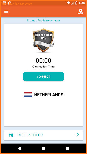 Bot Changer VPN - Free VPN Proxy & Wi-Fi Security screenshot