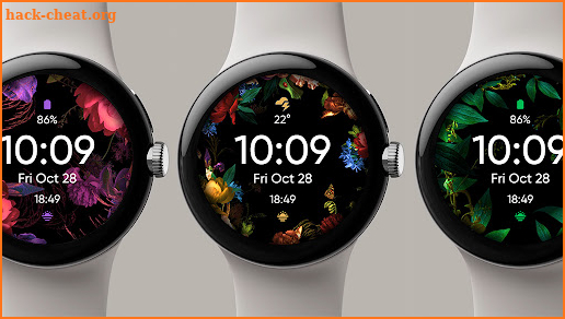 Botanical Watch Face screenshot